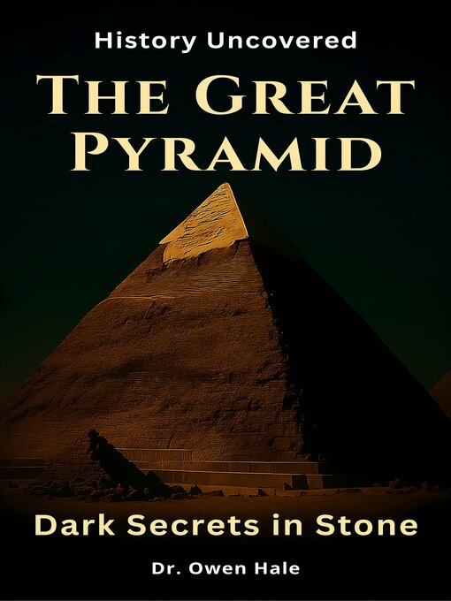 Title details for The Great Pyramid--Dark Secrets in Stone by Dr. Owen Hale - Available
